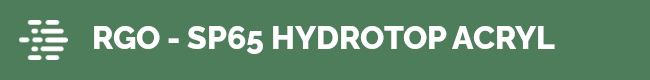 RGO - SP65 HYDROTOP ACRYL